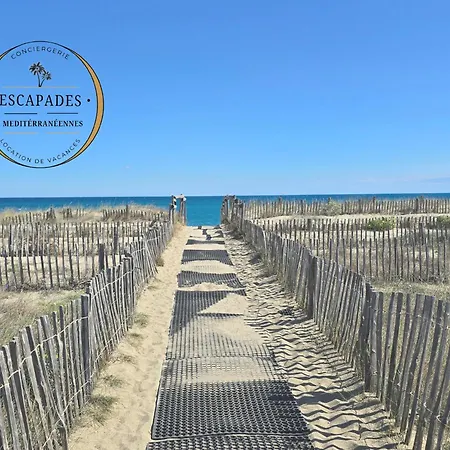 Alpesi faház Le Cote Mobil Climatise Piscine 4 Etoiles Homair La Presqu'ile Du Barcares